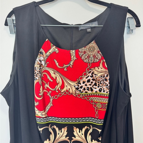 Addition Elle Sleeveless Dress Black - Picture 4 of 9